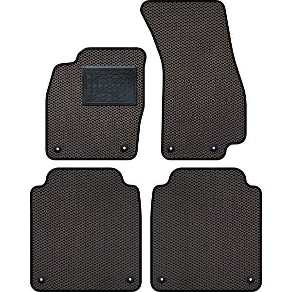 Polymer EVA mats Audi A8 D5 Long 2017-2021