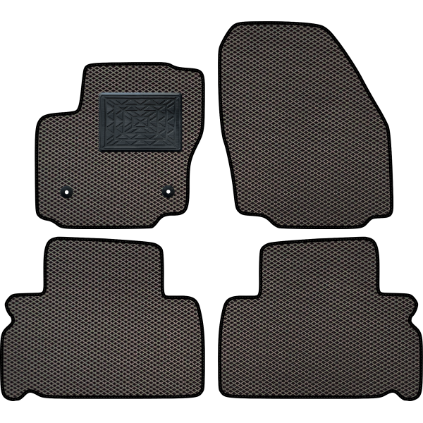 Polymer EVA mats Ford Galaxy Mk II 5 places 2006-2015