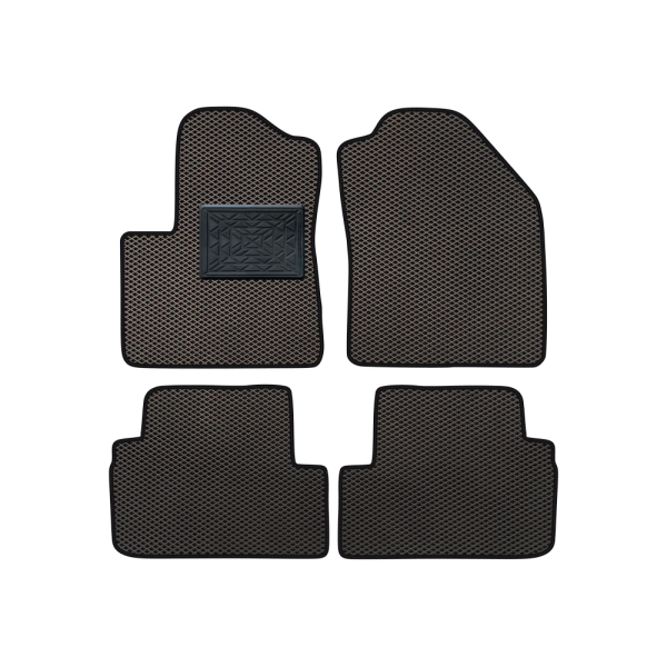 Polymer EVA mats Ford Transit Connect front 2003-2013