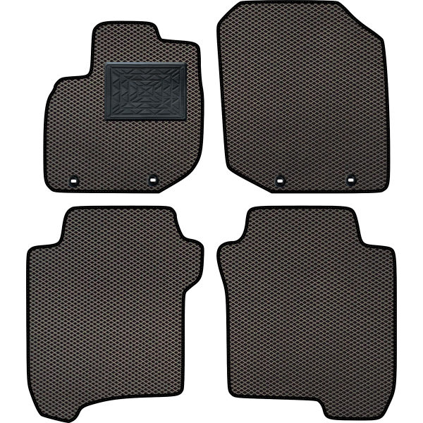 Polymer EVA mats Honda Jazz II 2007-2014