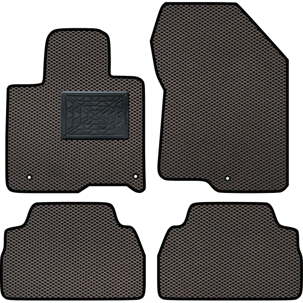 Polymer EVA mats Hyundai Santa Fe IV 5 places from 2018