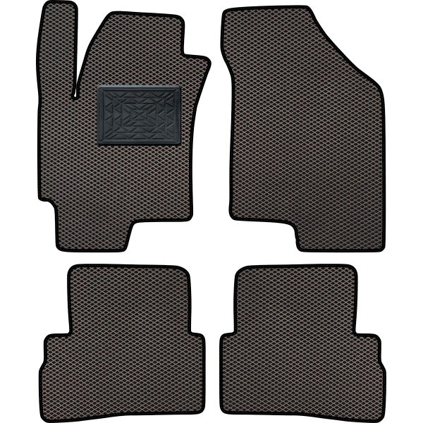 Polymer EVA mats Hyundai Tiburon II Facelift 2007-2009