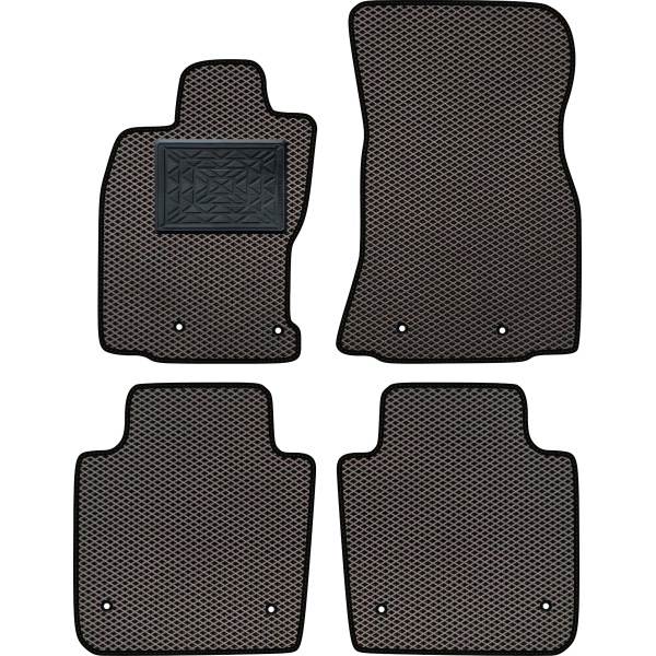 Polymer EVA mats Jaguar XJ III (X350) 2003-2007