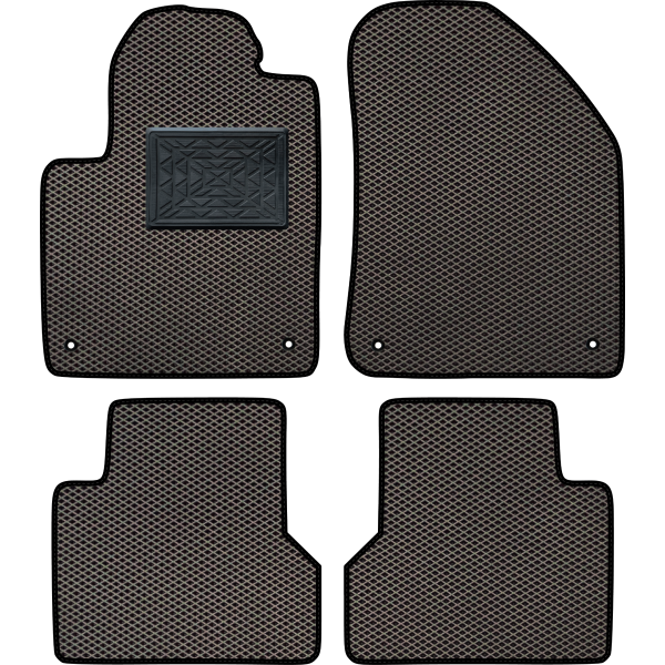 Polymer EVA mats Jeep Cherokee KL from 2014