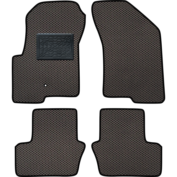 Polymer EVA mats Jeep Compass I 2010-2016