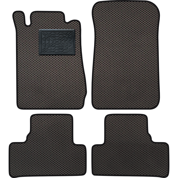 Polymer EVA mats Mercedes-Benz CLK-class W208 1997-2003