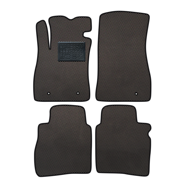 Polymer EVA mats Nissan Tiida II C13 2015-2018