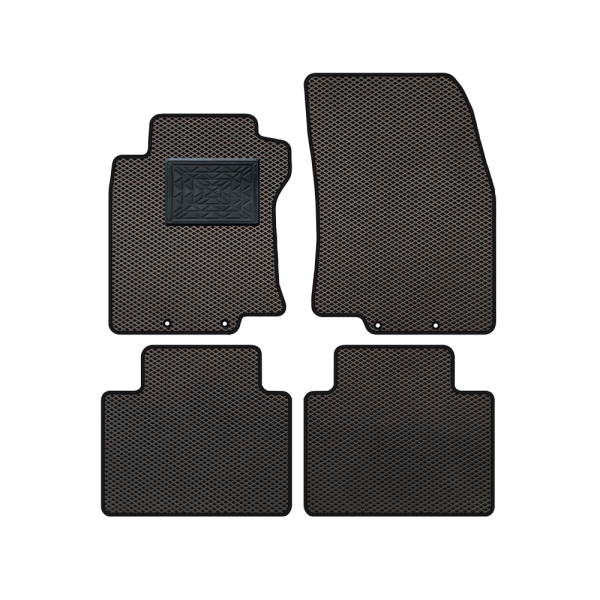 Polymer EVA mats Nissan X-Trail III 5 places 2013-2021