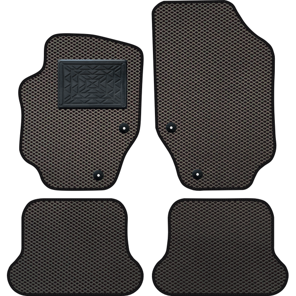 Polymer EVA mats Peugeot 307 Cabrio 2003-2009