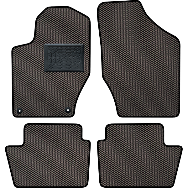 Polymer EVA mats Peugeot 408 I T7 2012-2016