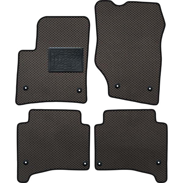 Polymer EVA mats Porsche Cayenne I 957 2003-2010