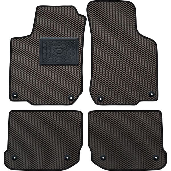 Polymer EVA mats Seat Toledo II 1998-2005