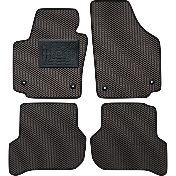 Polymer EVA mats Seat Toledo III 2004-2009