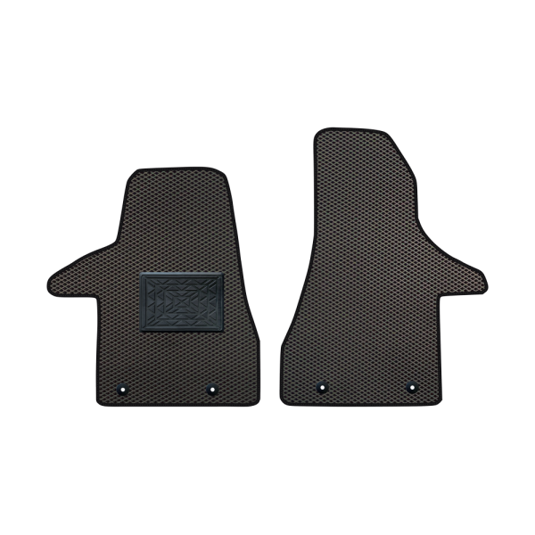 Polymer EVA mats Volkswagen T6 California front 2015-2022