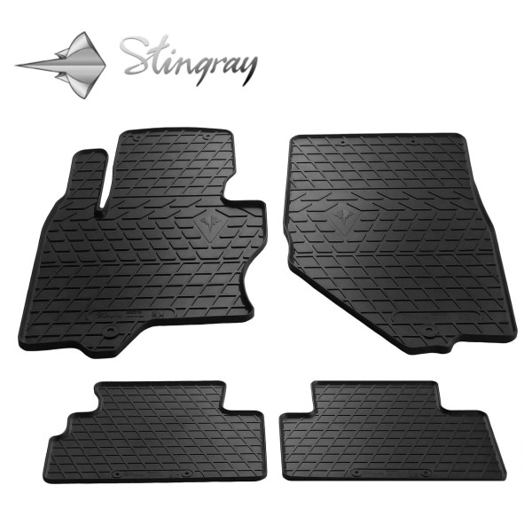 Rubber mats INFINITI FX S51 2008-2013, 4 pcs / 1033014