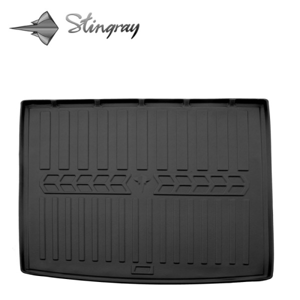 Rubber trunk mat MERCEDES BENZ W164 ML 2005-2011 / black / 6012021