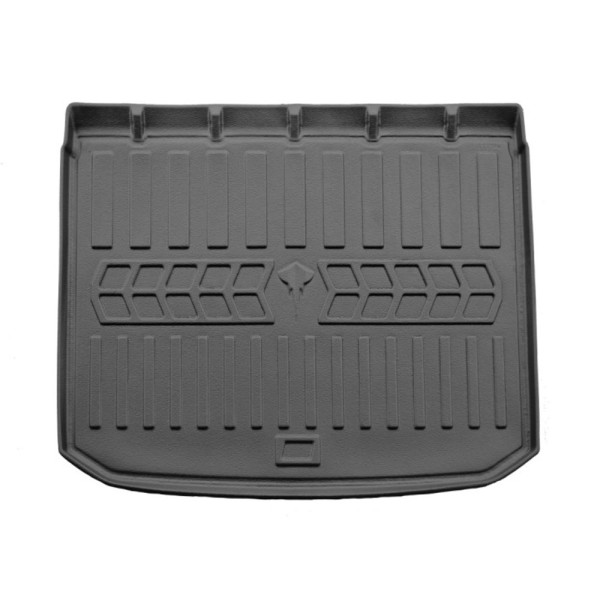 Rubber 3D trunk mat AUDI A3 8V 2012-2020 (Avant/apatinis kilimėlis), juodas / 6030321 / higher edges