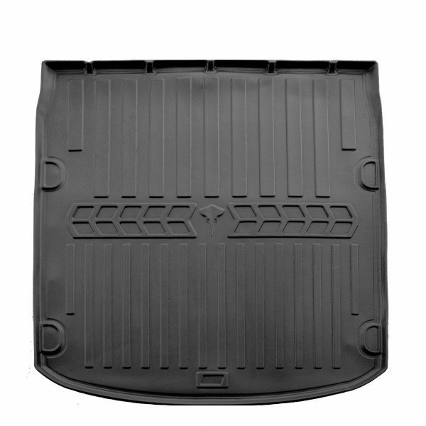 Rubber 3D trunk mat AUDI A6 C8 from 2018 (sedan) / 6030261 / higher edges