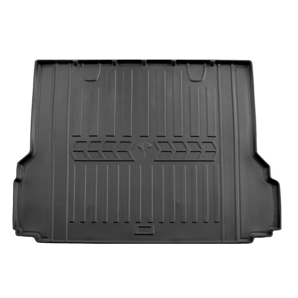 Rubber 3D trunk mat BMW 5 G31 from 2017 (Touring), juodas / 6027311 / higher edges