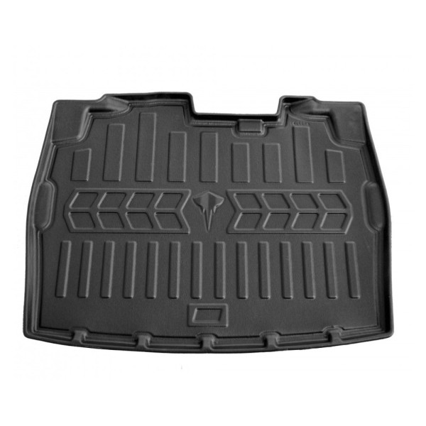 Rubber 3D trunk mat BMW X1 F48 2015-2022 (apatinė bagažinė) / 6027151 / higher edges