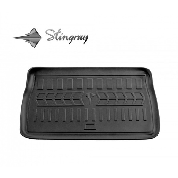 Rubber 3D trunk mat CHRYSLER Grand Voyager V RT 2008-2016 (7-ių sėdimų places) / 6061021 / higher edges