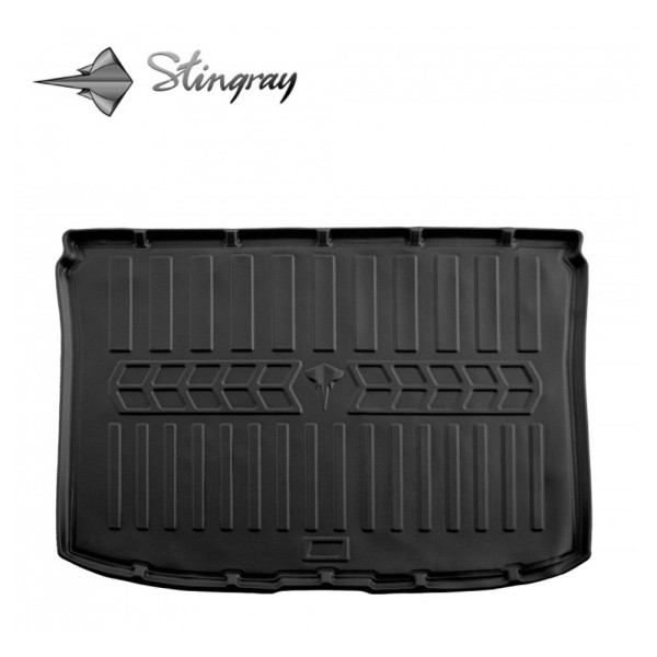 Rubber 3D trunk mat CITROEN C4 L 2004-2010 (hatchback) / 6016111 / higher edges