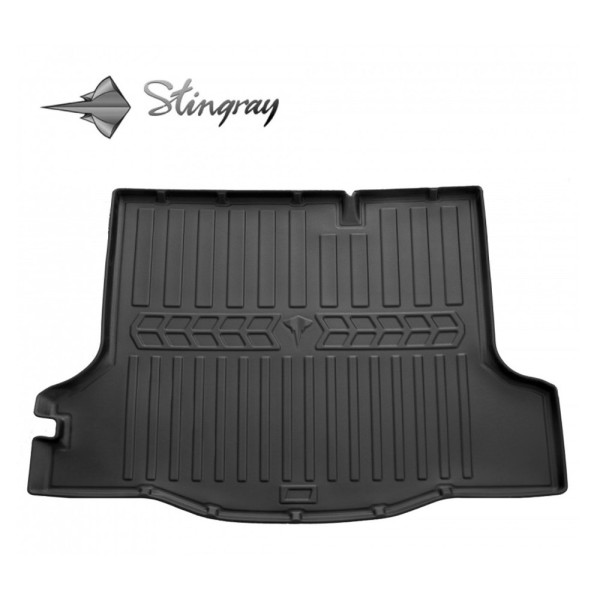 Rubber 3D trunk mat DACIA Logan from 2012 (sedan) / 6018151 / higher edges