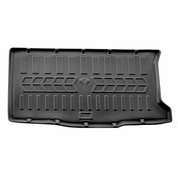 Rubber 3D trunk mat FIAT 500 from 2007 / 6006031 / higher edges