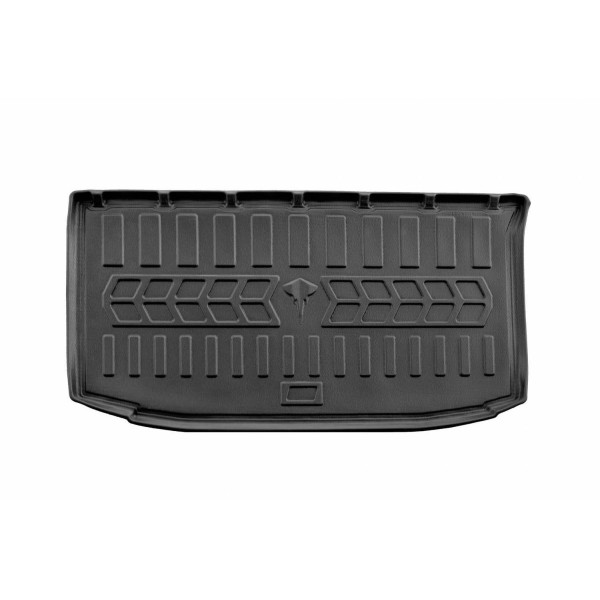 Rubber 3D trunk mat FIAT Panda 169 2003-2012 / 6006071 / higher edges