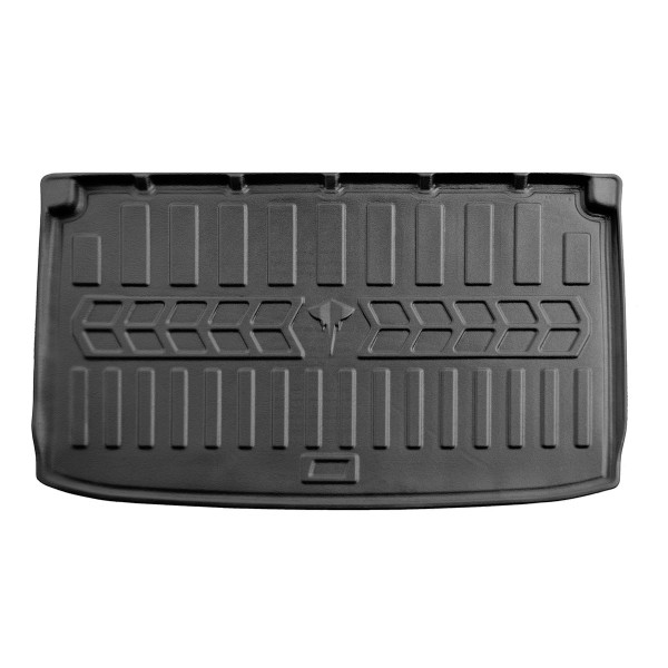 Rubber 3D trunk mat FORD EcoSport II 2013-2023 (viršutinis kilimėlis ), juodas / 6007351 / higher edges