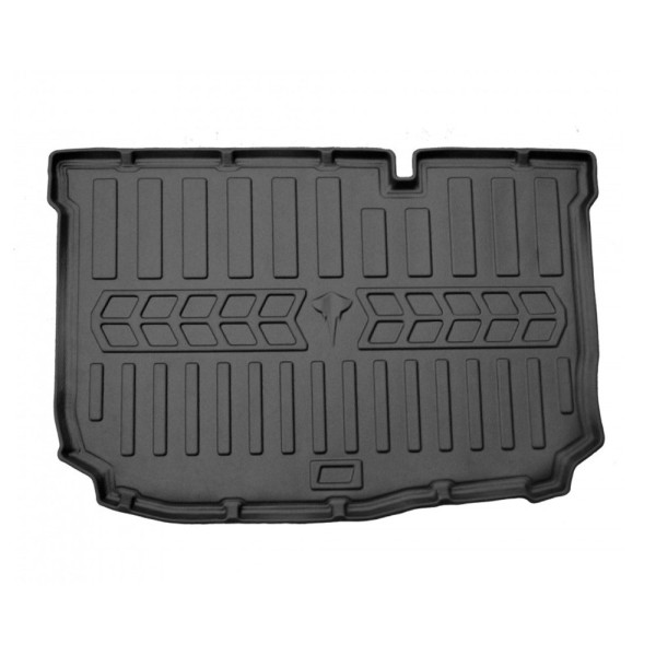 Rubber 3D trunk mat FORD Fiesta 2017-2023 (hatchback) / 6007241 / higher edges