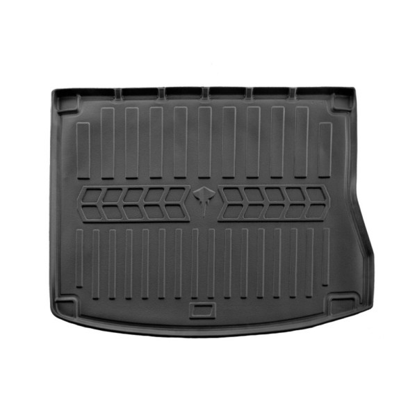 Rubber 3D trunk mat HYUNDAI i30 FD 2007-2012 (chečbekas), juodas / 6009371 / higher edges