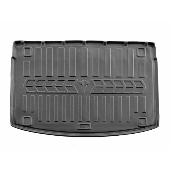 Rubber 3D trunk mat HYUNDAI i30 PD from 2016 (hatchback/upper trunk) / 6009281 / higher edges