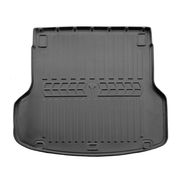 Rubber 3D trunk mat HYUNDAI i30 PD from 2016 (wagon), juodas / 6009321 / higher edges