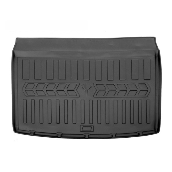 Rubber 3D trunk mat HYUNDAI Kona Electric from 2023 (lower trunk) / 6009241 / higher edges