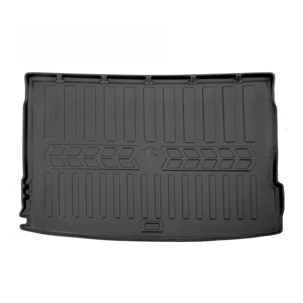 Rubber 3D trunk mat HYUNDAI Kona Electric from 2023 (upper trunk) / 6009231 / higher edges