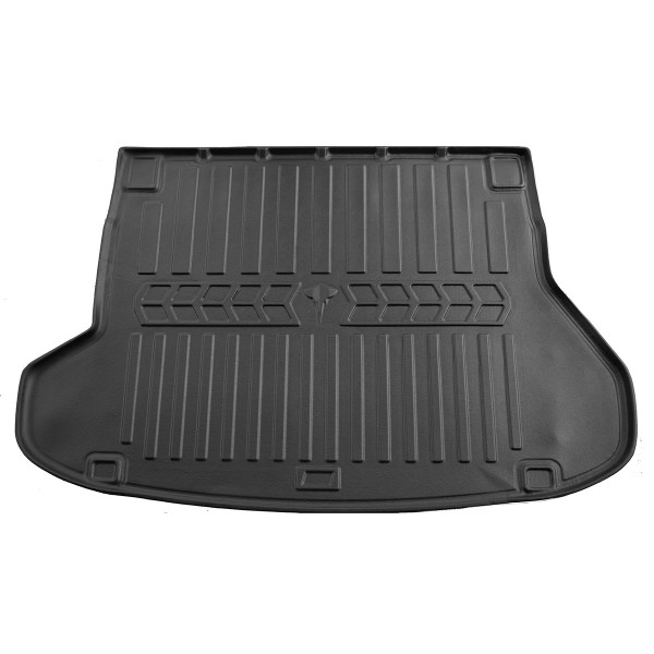 Rubber 3D trunk mat KIA Ceed JD 2012-2018 (wagon), juodas / 6010171 / higher edges