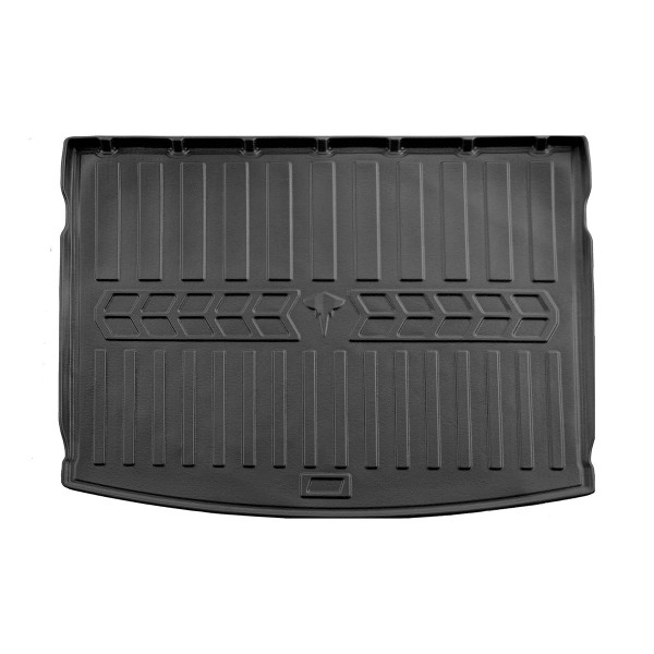 Rubber 3D trunk mat LAND ROVER Freelander II L359 2006-2014 , juodas / 6047021 / higher edges