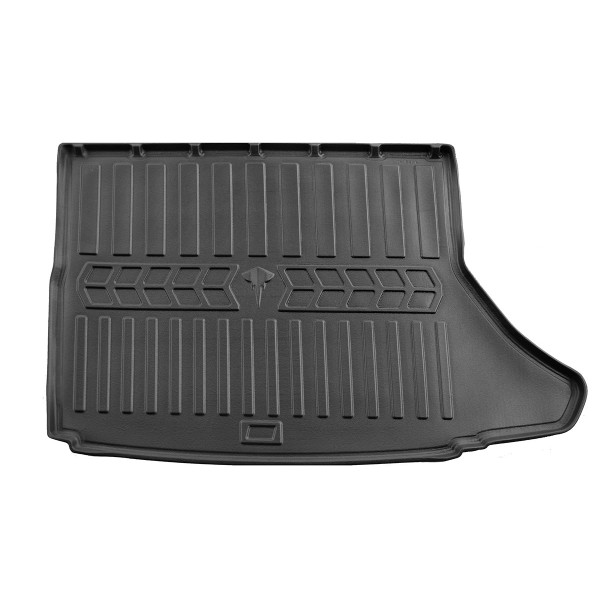 Rubber 3D trunk mat LEXUS CT 200h 2010-2017 , juodas / 6028161 / higher edges