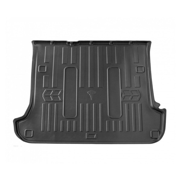 Rubber 3D trunk mat LEXUS GX I UZJ120 2002-2009 (5 seats) / 6022311 / higher edges