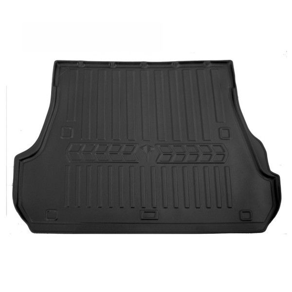 Rubber 3D trunk mat LEXUS LX J200 2008-2021 (5 seats) / 6022321 / higher edges