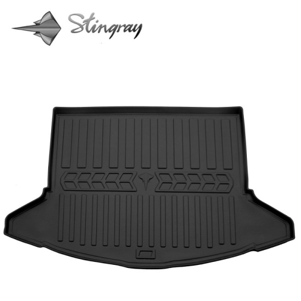 Rubber 3D trunk mat MAZDA CX-5 KF from 2022 (lower trunk) / 6011061 / higher edges