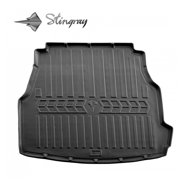 Rubber 3D trunk mat MERCEDES-BENZ W206 C from 2021 (sedan) / 6012131 / higher edges