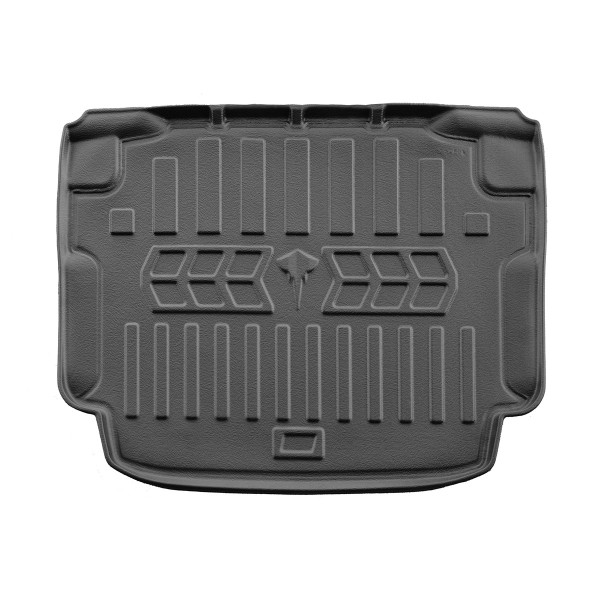 Rubber 3D trunk mat MINI Clubman F54 2015-2024 (apatinis kilimėlis), juodas / 6032071 / higher edges