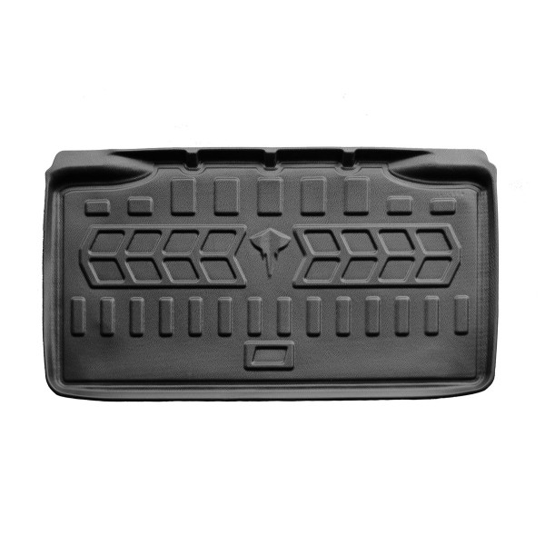 Rubber 3D trunk mat MINI Cooper III F55 2014-2024 (5 dur.), juodas / 6032021 / higher edges