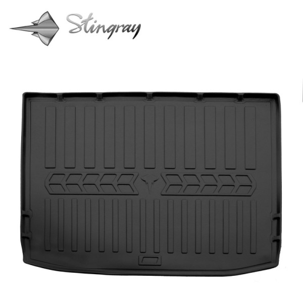 Rubber 3D trunk mat MITSUBISHI Outlander from 2021 (5 seats used) / 6013061 / higher edges