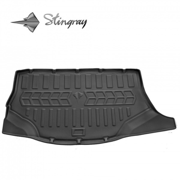 Rubber 3D trunk mat NISSAN Leaf ZE0 2010-2017 (with SUB) / 6014081 / higher edges