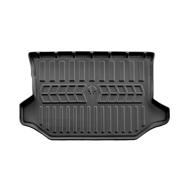 Rubber 3D trunk mat NISSAN Note E11 2004-2013 (viršutinis kilimėlis) / 6014351 / higher edges