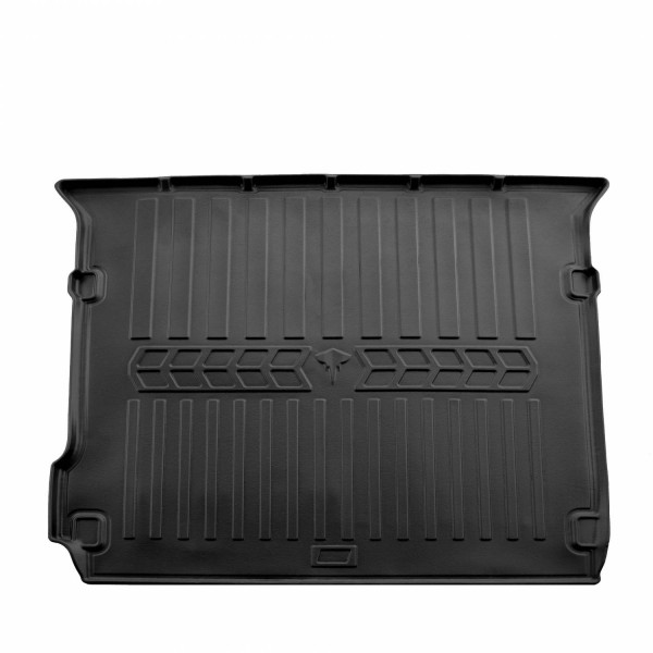 Rubber 3D trunk mat NISSAN Pathfinder III R51 2005-2010 (5 of 7 seats used) / 6014331 / higher edges