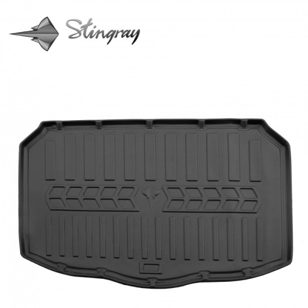 Rubber 3D trunk mat NISSAN QASHQAI J12 from 2021 (lower trunk) / 6014041 / higher edges